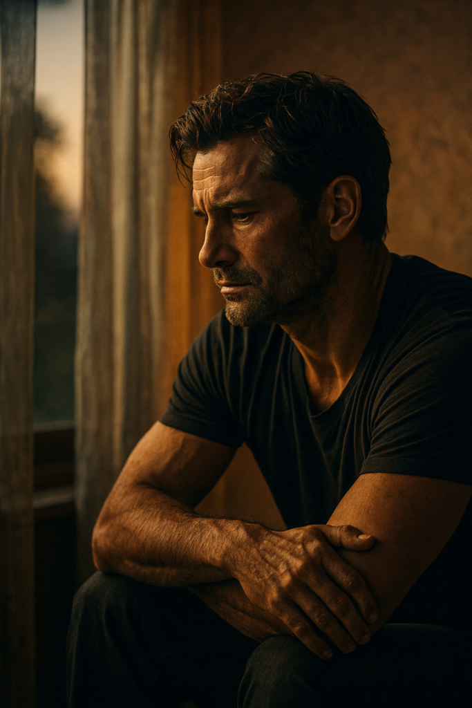 Muž, ktorý mlčí, nie preto, že nemá čo povedať. Ale preto, že vie, že niektoré slová bolia viac, keď sú vyslovené.