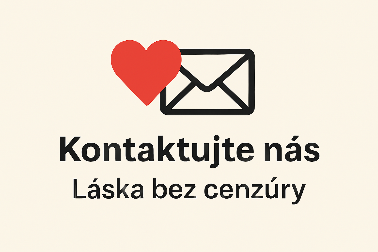 kontakt láska bez cenzúry – formulár