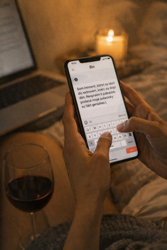 nudný profil na zoznamke